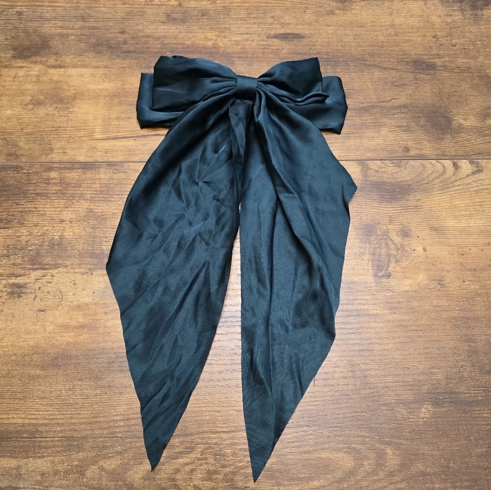 New handmade butterfly shape Dark Green hair bow clip